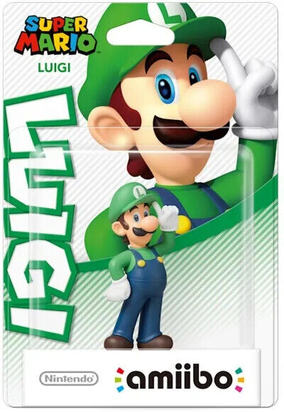 Amiibo Super Mario - Luigi Amiibo Super Mario - Luigi